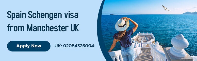 Spain visa appointment UK Banner