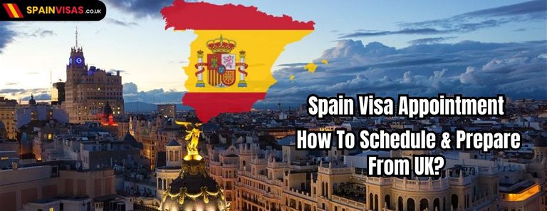 Spain Visa Appointment From UK